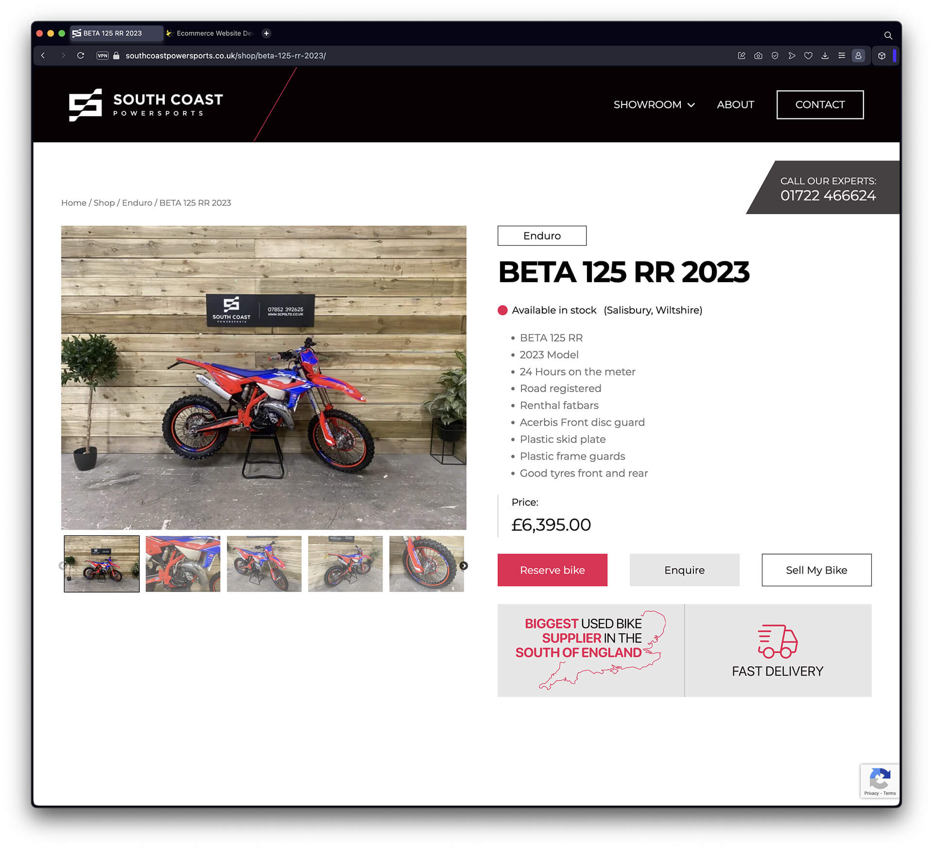 SCP Motorcycle Dealer online Store by Devstars